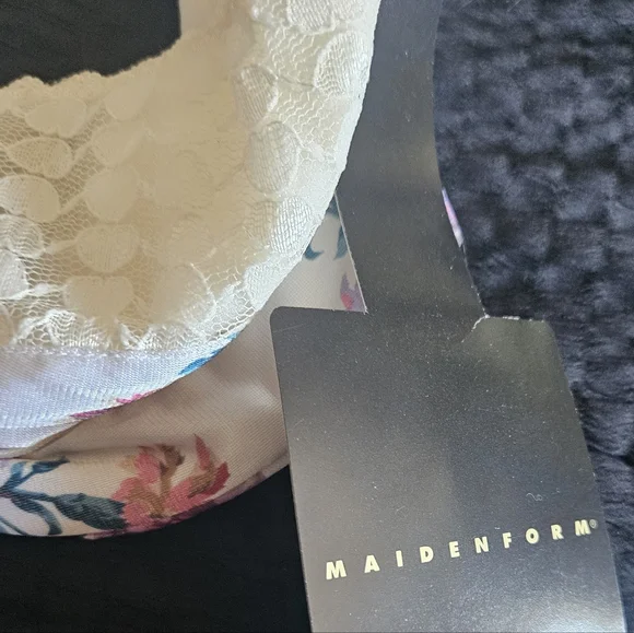 Maidenform Floral Print Front-Close Underwire Bra 36C - NWT - Picture 3 of 4